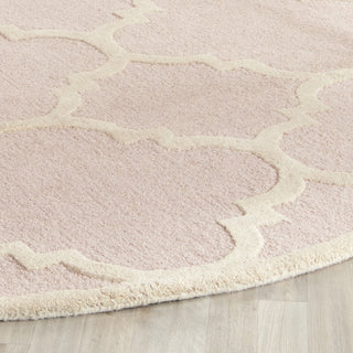 Safavieh Cambridge 140 Light Pink/Ivory Area Rug Detail