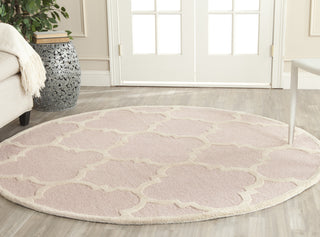 Safavieh Cambridge 140 Light Pink/Ivory Area Rug Room Scene