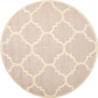 Safavieh Cambridge 140 Light Pink/Ivory Area Rug Round