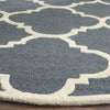 Safavieh Cambridge 140 Dark Grey/Ivory Area Rug Detail