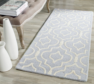 Safavieh Cambridge 141 Light Blue/Ivory Area Rug Room Scene