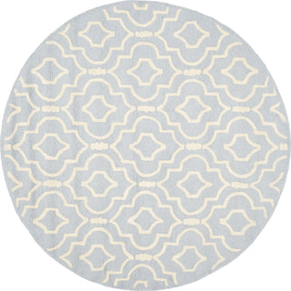 Safavieh Cambridge 141 Light Blue/Ivory Area Rug Round