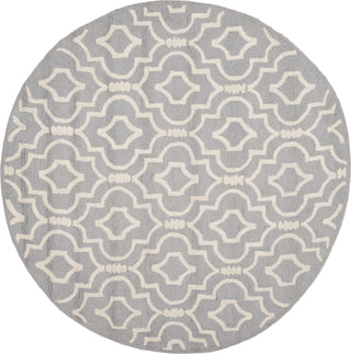 Safavieh Cambridge 141 Silver/Ivory Area Rug Round