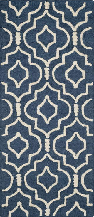 Safavieh Cambridge 141 Navy Blue/Ivory Area Rug 