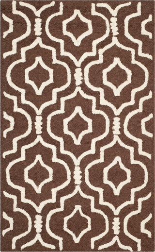 Safavieh Cambridge 141 Dark Brown/Ivory Area Rug main image