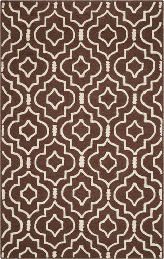 Safavieh Cambridge 141 Dark Brown/Ivory Area Rug Main