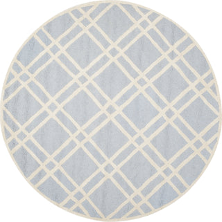 Safavieh Cambridge 142 Light Blue/Ivory Area Rug Round