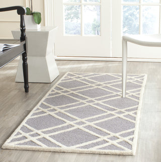 Safavieh Cambridge 142 Silver/Ivory Area Rug Room Scene