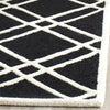 Safavieh Cambridge 142 Black/Ivory Area Rug Detail
