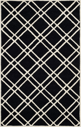 Safavieh Cambridge 142 Black/Ivory Area Rug Main