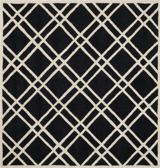 Safavieh Cambridge 142 Black/Ivory Area Rug Square