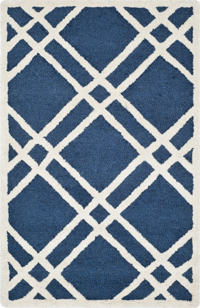 Safavieh Cambridge 142 Navy Blue/Ivory Area Rug main image