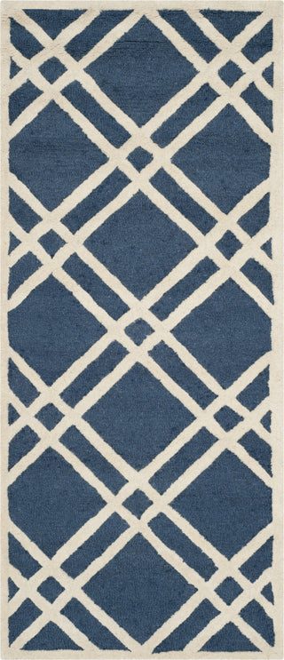 Safavieh Cambridge 142 Navy Blue/Ivory Area Rug 