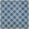 Safavieh Cambridge 142 Navy Blue/Ivory Area Rug Square