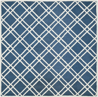 Safavieh Cambridge 142 Navy Blue/Ivory Area Rug Square