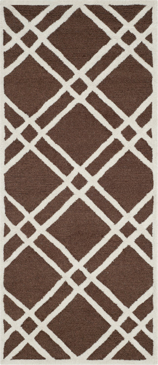 Safavieh Cambridge 142 Dark Brown/Ivory Area Rug 