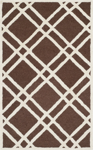 Safavieh Cambridge 142 Dark Brown/Ivory Area Rug main image