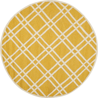 Safavieh Cambridge 142 Gold/Ivory Area Rug Round