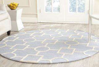 Safavieh Cambridge 143 Light Blue/Ivory Area Rug Room Scene