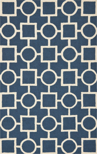 Safavieh Cambridge 143 Navy Blue/Ivory Area Rug main image