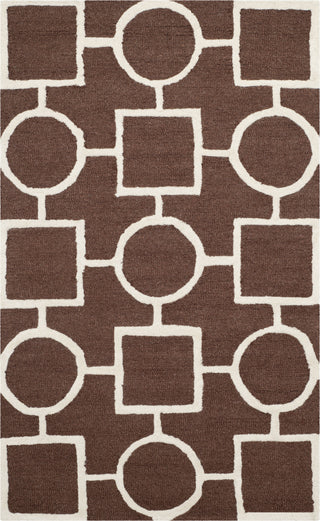 Safavieh Cambridge 143 Dark Brown/Ivory Area Rug main image