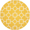 Safavieh Cambridge 143 Gold/Ivory Area Rug Round