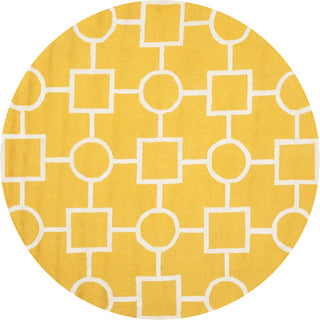 Safavieh Cambridge 143 Gold/Ivory Area Rug Round