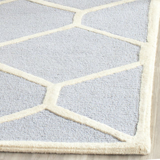 Safavieh Cambridge 144 Light Blue/Ivory Area Rug Detail