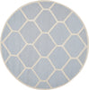Safavieh Cambridge 144 Light Blue/Ivory Area Rug Round