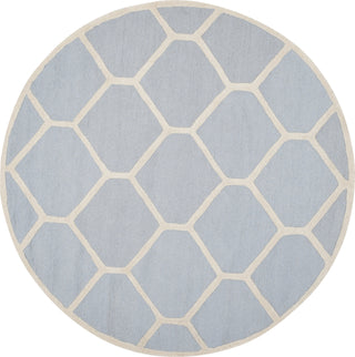 Safavieh Cambridge 144 Light Blue/Ivory Area Rug Round