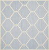 Safavieh Cambridge 144 Light Blue/Ivory Area Rug Square