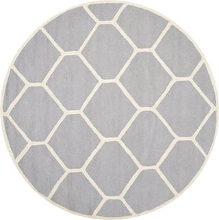 Safavieh Cambridge 144 Silver/Ivory Area Rug Round