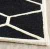 Safavieh Cambridge 144 Black/Ivory Area Rug Detail