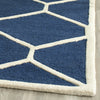 Safavieh Cambridge 144 Navy Blue/Ivory Area Rug Detail