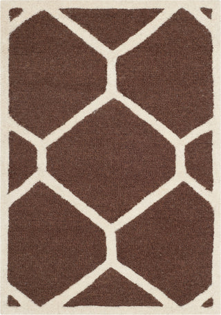 Safavieh Cambridge 144 Dark Brown/Ivory Area Rug 