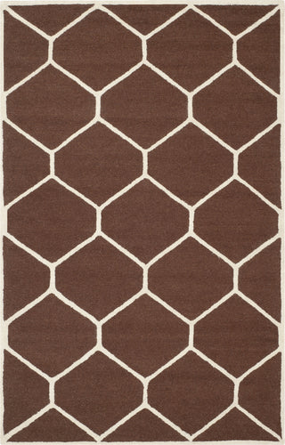 Safavieh Cambridge 144 Dark Brown/Ivory Area Rug main image