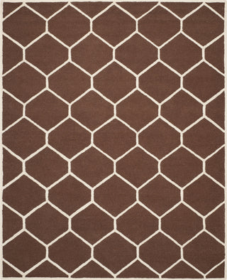 Safavieh Cambridge 144 Dark Brown/Ivory Area Rug Main