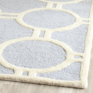 Safavieh Cambridge 145 Light Blue/Ivory Area Rug Detail