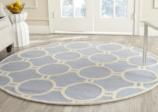 Safavieh Cambridge 145 Light Blue/Ivory Area Rug Room Scene