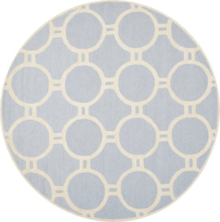 Safavieh Cambridge 145 Light Blue/Ivory Area Rug Round