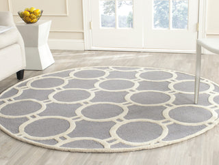 Safavieh Cambridge 145 Silver/Ivory Area Rug Room Scene