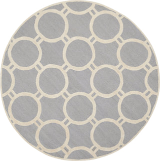 Safavieh Cambridge 145 Silver/Ivory Area Rug Round