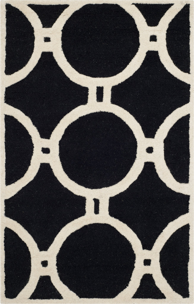 Safavieh Cambridge 145 Black/Ivory Area Rug main image