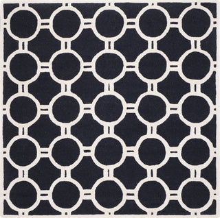 Safavieh Cambridge 145 Black/Ivory Area Rug Square