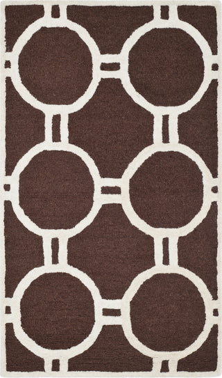 Safavieh Cambridge 145 Dark Brown/Ivory Area Rug main image