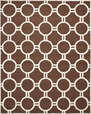 Safavieh Cambridge 145 Dark Brown/Ivory Area Rug Main