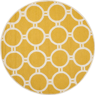 Safavieh Cambridge 145 Gold/Ivory Area Rug Round