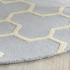 Safavieh Cambridge 146 Light Blue/Ivory Area Rug Detail