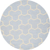 Safavieh Cambridge 146 Light Blue/Ivory Area Rug Round
