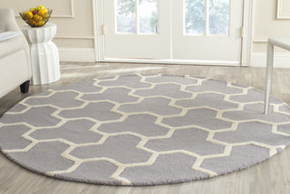 Safavieh Cambridge 146 Silver/Ivory Area Rug Room Scene